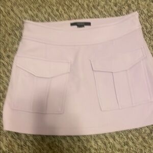 Theory Pink Cargo Mini Skirt Casual Resort Wear